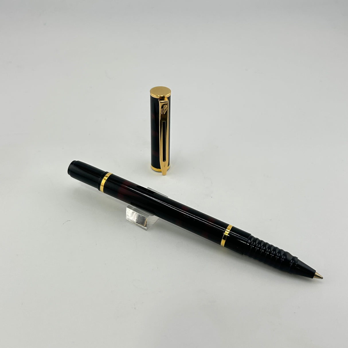 Waterman Laureat Black Pen Set - Ballpoint Pen and Fountain Pen