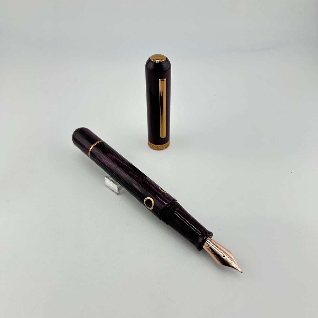 Nahvalur Nautilus Stylophora Berry - Fountain Pen