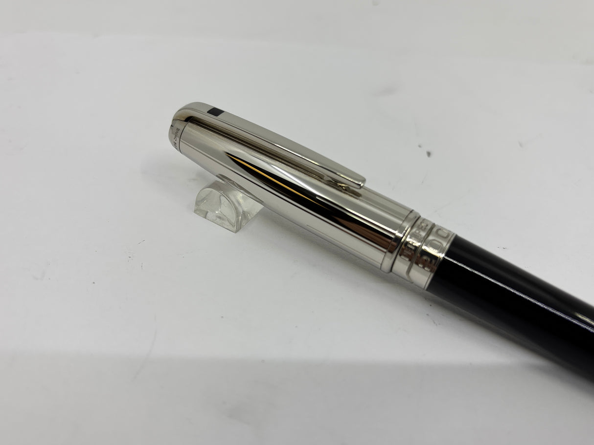 ST Dupont Paris Perspective 2000 Black and Chrome - Ball Pen