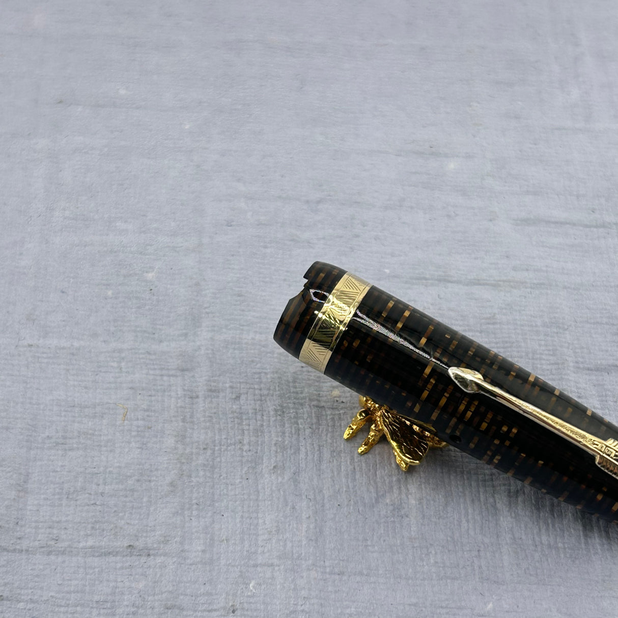 Parker Vacumatic Standard, Brown , Split Arrow Diamond clip - Fountain Pen