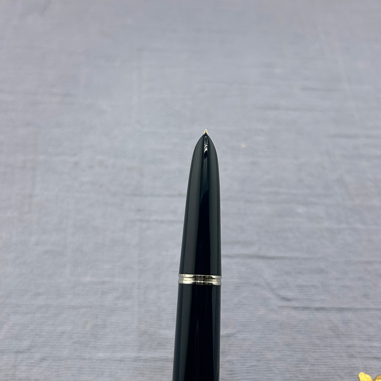 Parker 51 Navy blue chrome Cap - Blue diamond clip Vacumatic filling system - Fountain Pen