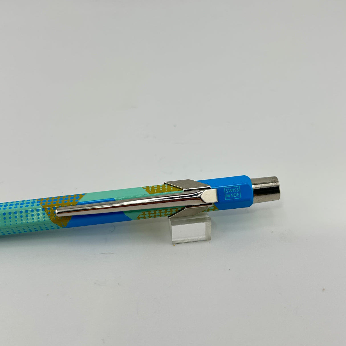 Caran D'Ache 849 Popdots light blue - Ballpoint Pen