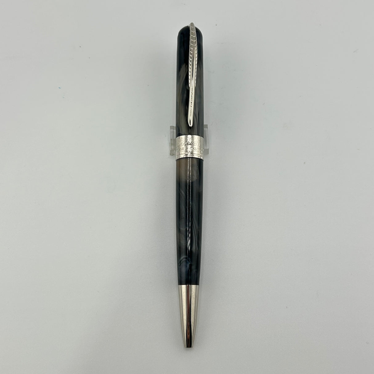 Pineider Avatar UR black /grey Marble - Ballpoint Pen