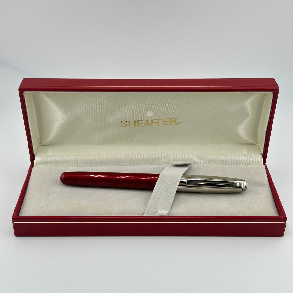 Sheaffer Prelude Glossy Red chrome cap - Rollerball