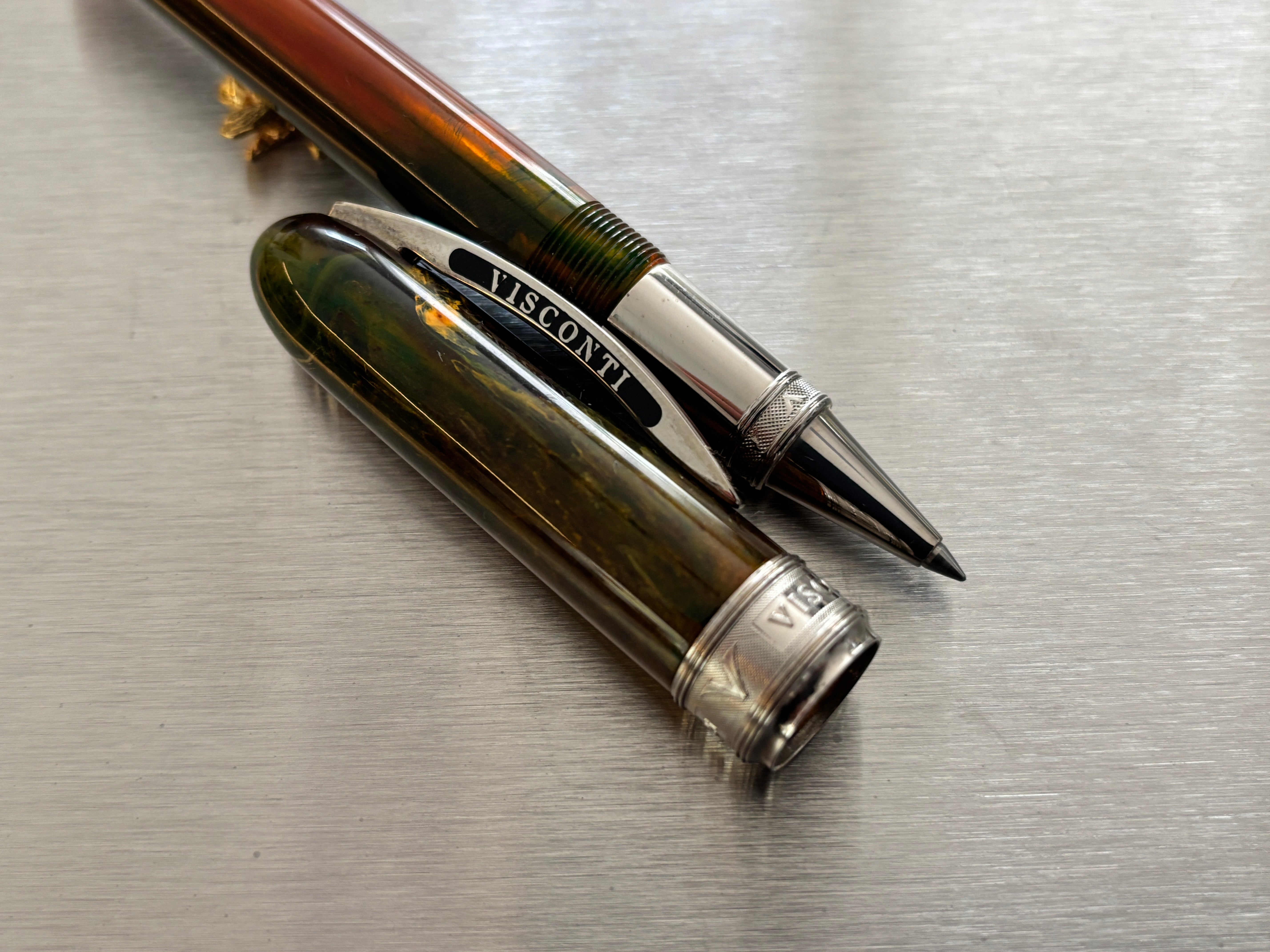 Visconti Van Gogh 1er Serie Green Bronze - Roller Ball