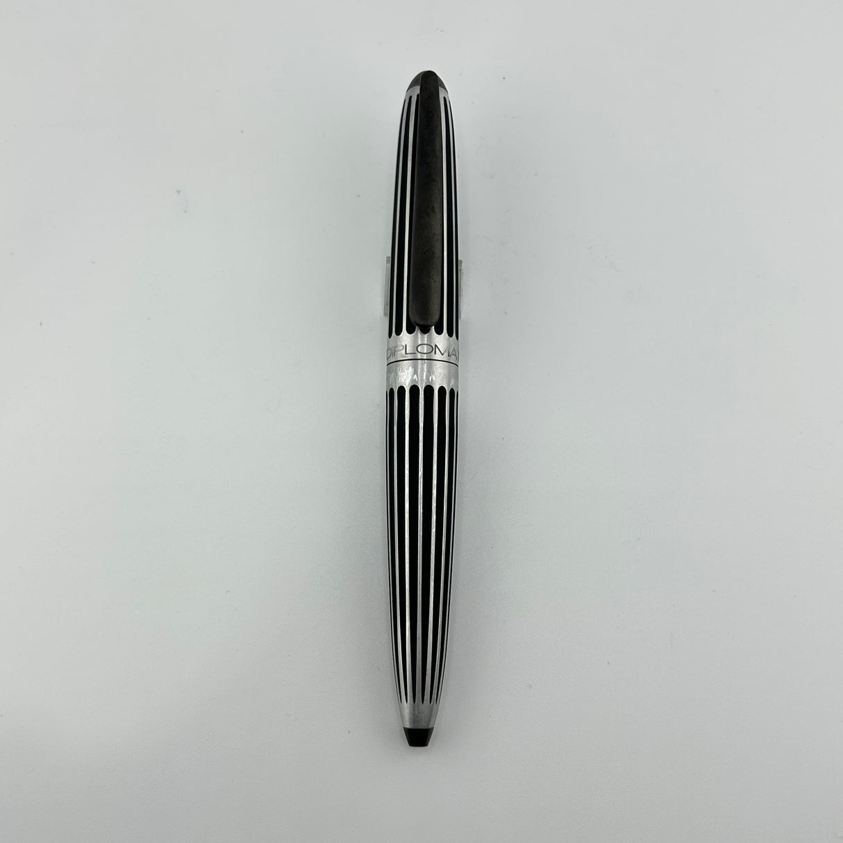 Diplomat Aero Stripes Black - Ball Pen