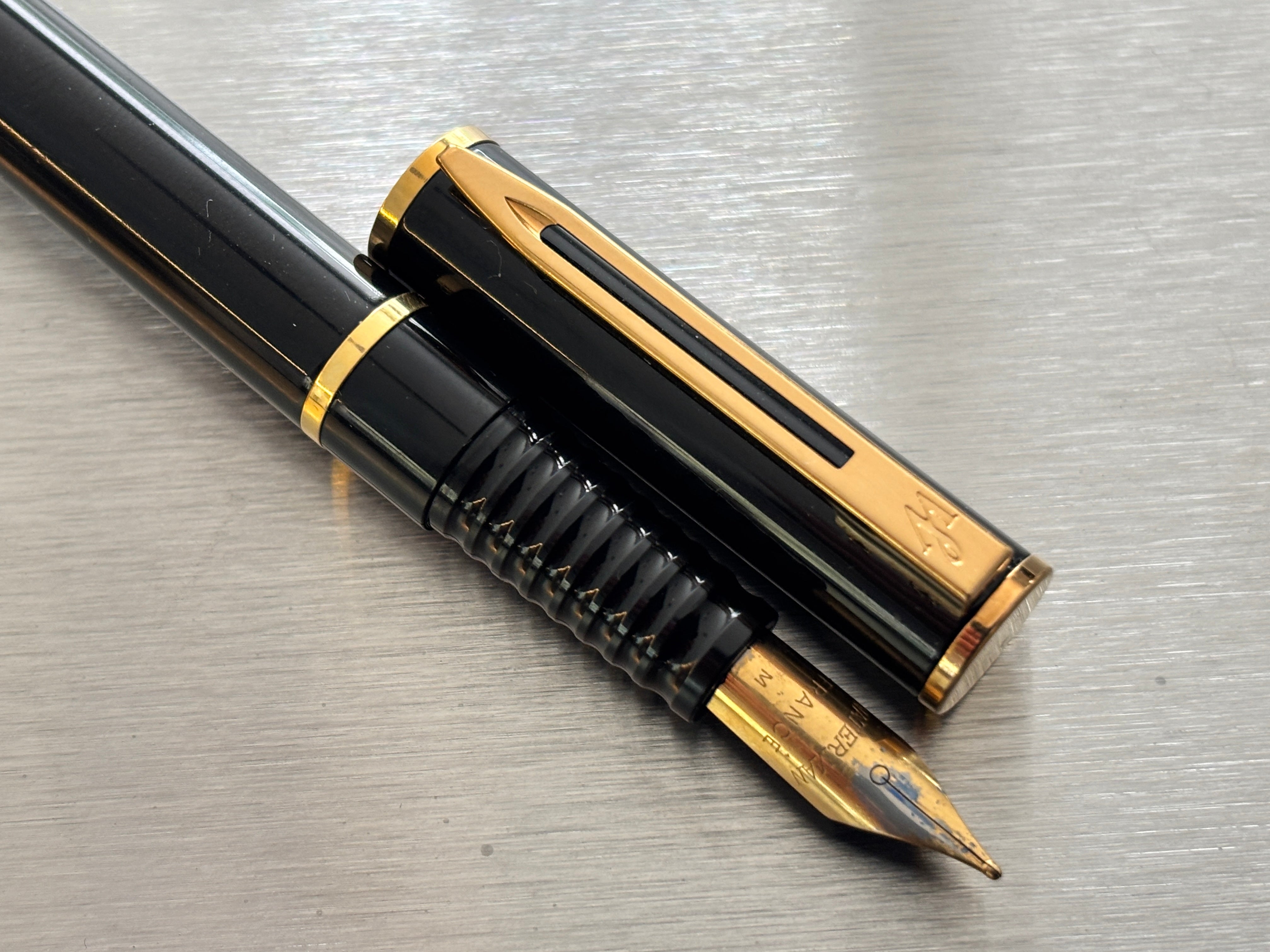 Waterman Laureate Black Lacquer - Fountain Pen