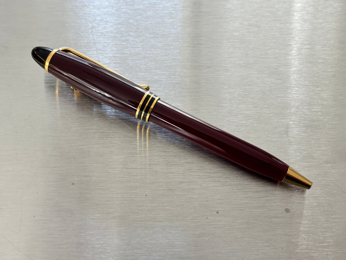 Aurora Ipsilon Burgundy Gold trim - Ball Pen