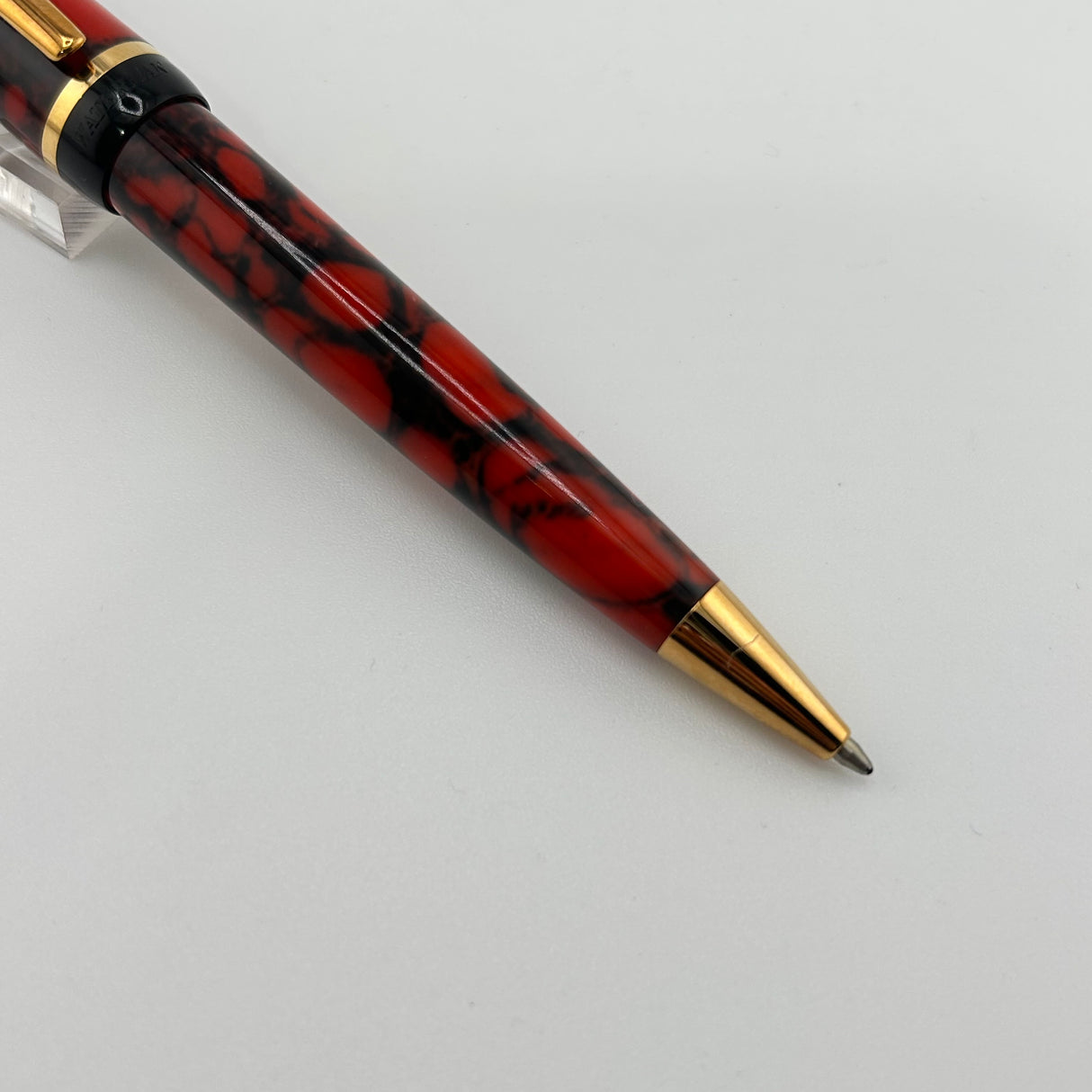 Waterman Phileas Red and Black Marble - Ballpoint Pen