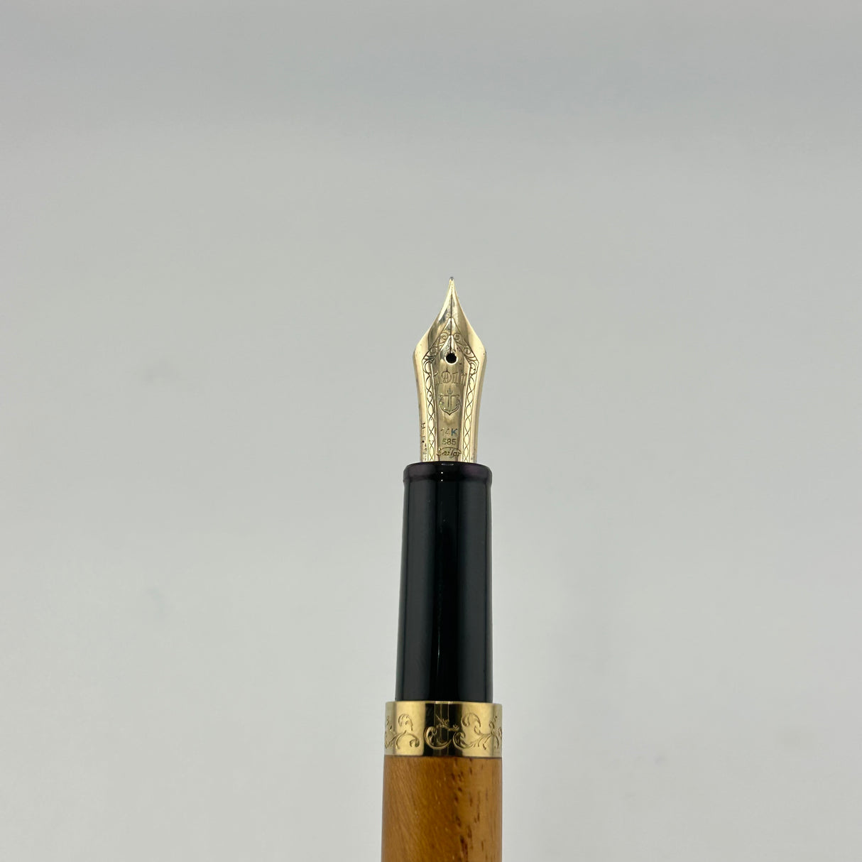 Wooden Sailor Precious Briar 14K gold nib H-F CIRCA 1995 - Fountain Pen