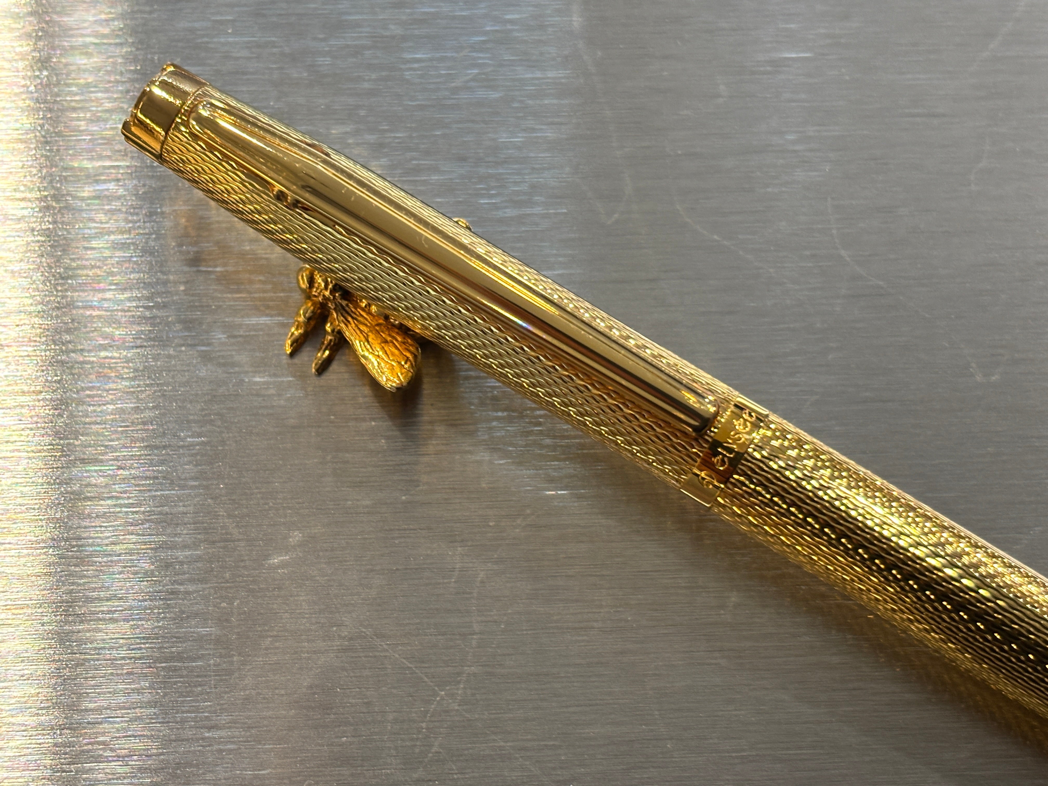 Elysee "Graindorge"  chased Full Gold Plated - Ball Pen