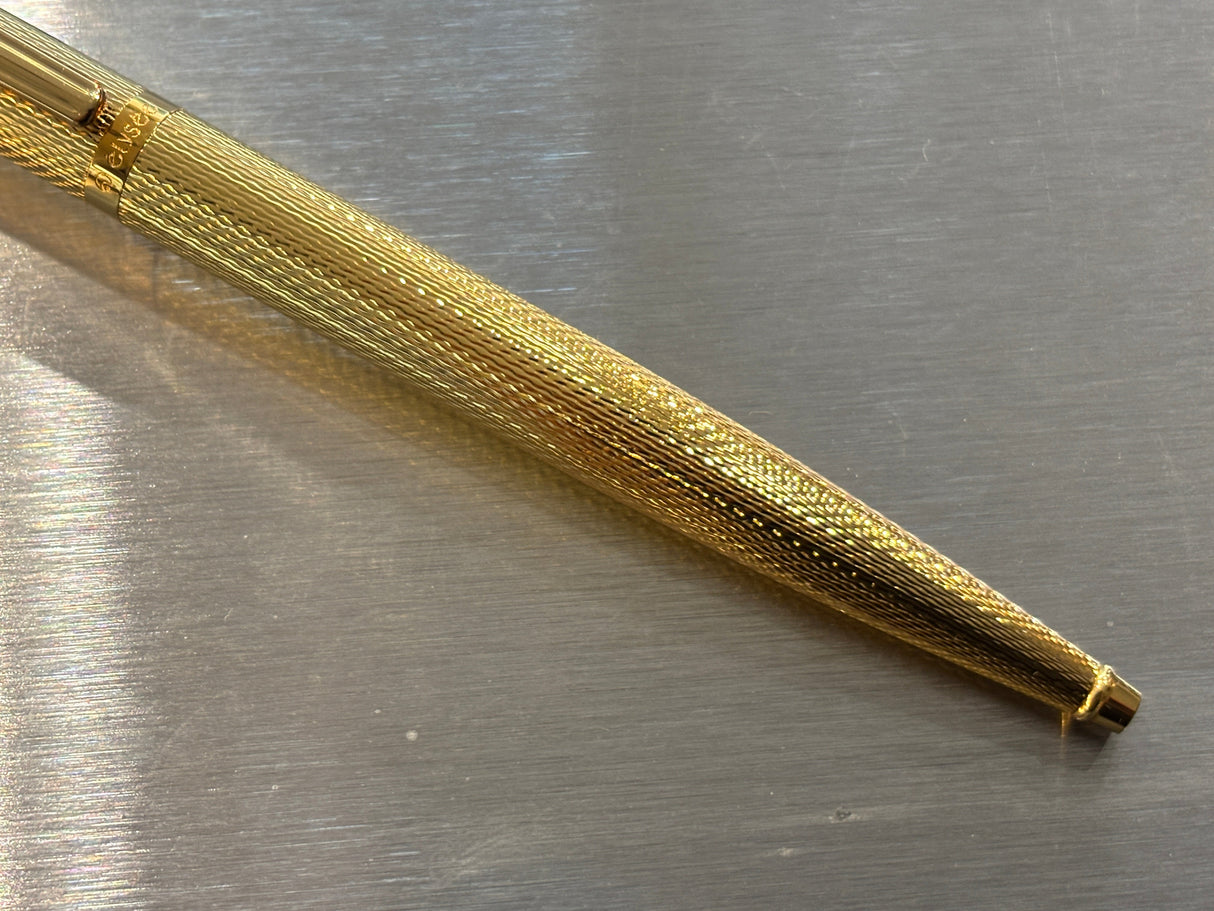 Elysee "Graindorge"  chased Full Gold Plated - Ball Pen