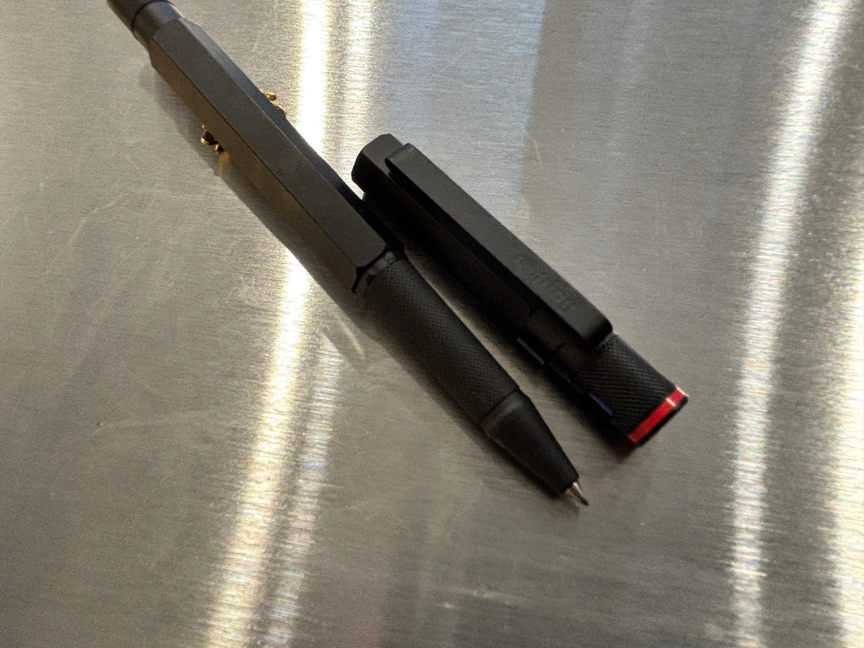 Jimmy - Rotring 600 Newton Black Matte - Roller Pen