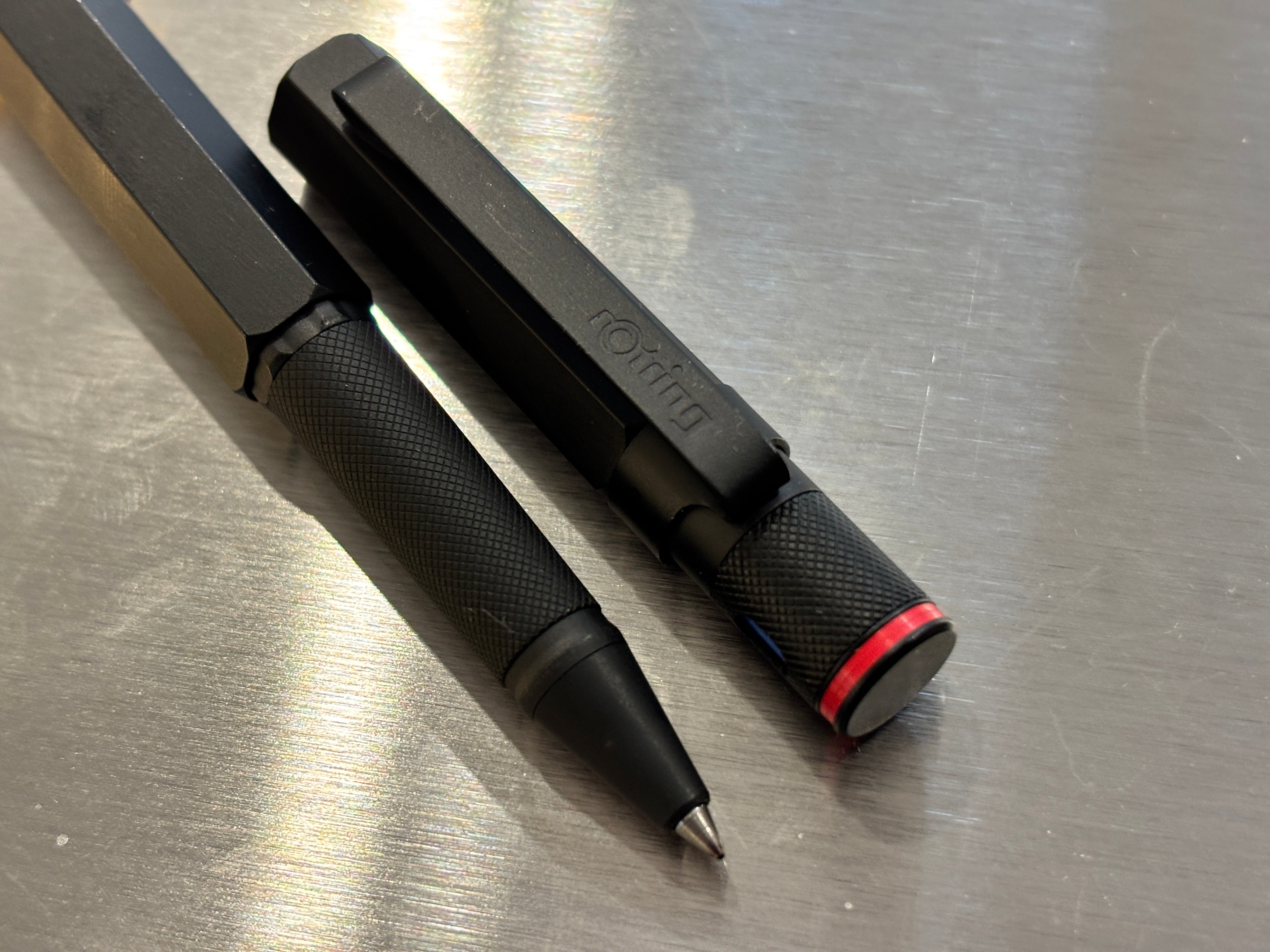 Jimmy - Rotring 600 Newton Black Matte - Roller Pen
