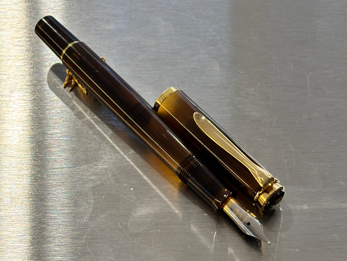 Jimmy - Pelikan M200 Brown Smoke Demonstrator - Fountain Pen