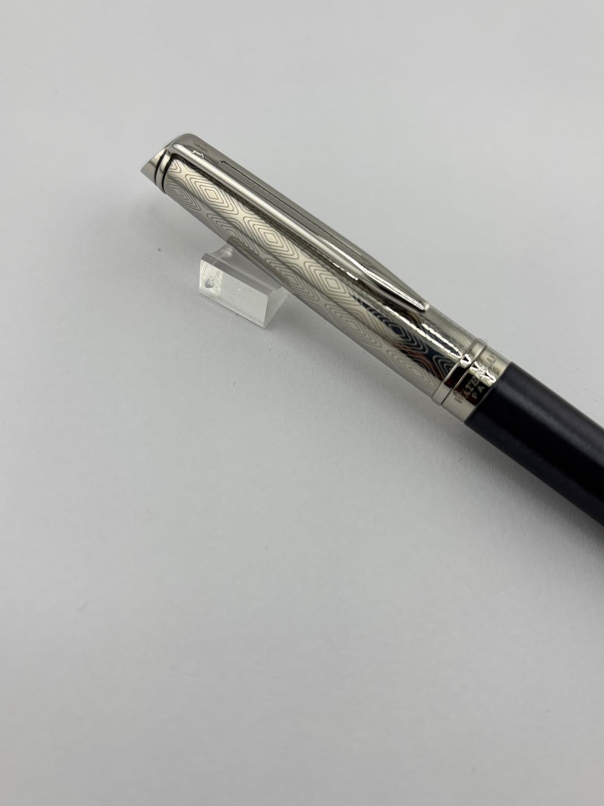 Waterman Hemisphere Blue Navy and Chrome chased cap - Fountain Pen