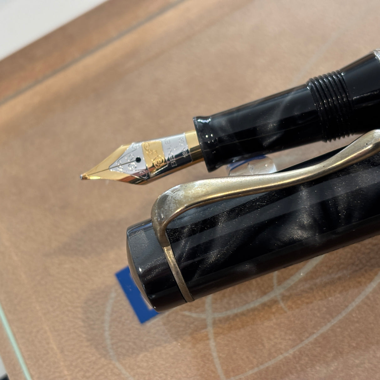 Bexley Pens Plus The of Paradise Birds - 10K gold clip Hand Painted