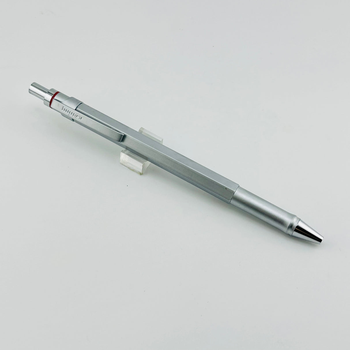 Rotring 600 hexagonal Brushed Aluminium - Ballpoint