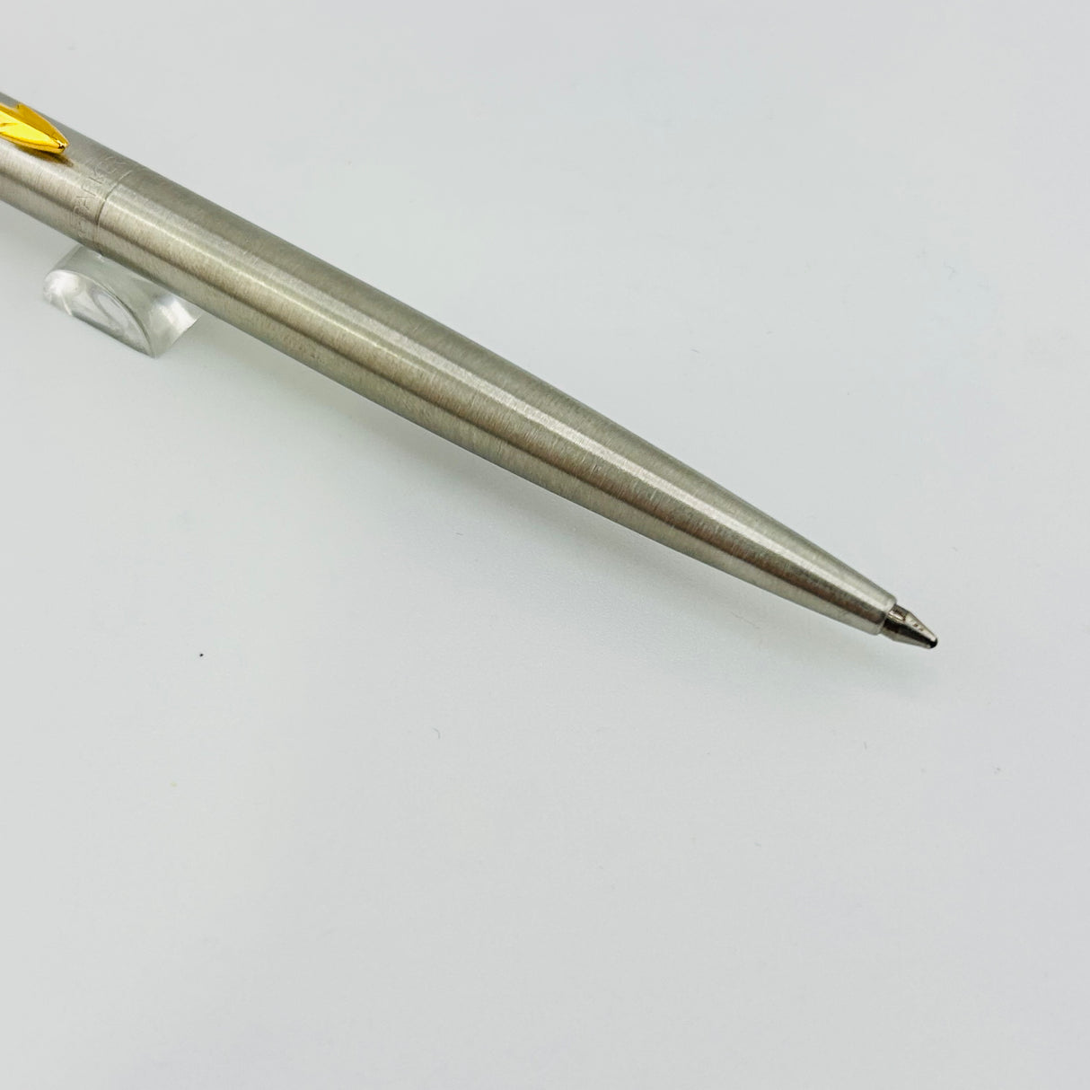 Parker Fighter brushed stainless steel -Ballpoint