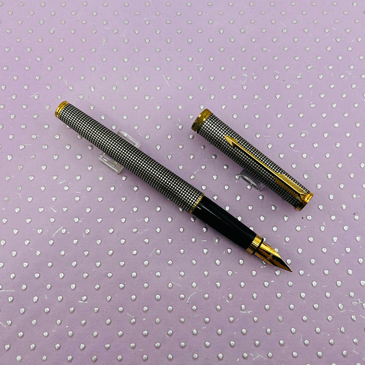 Parker Premier Sterling silver cisele Mad in France - Fountain Pen