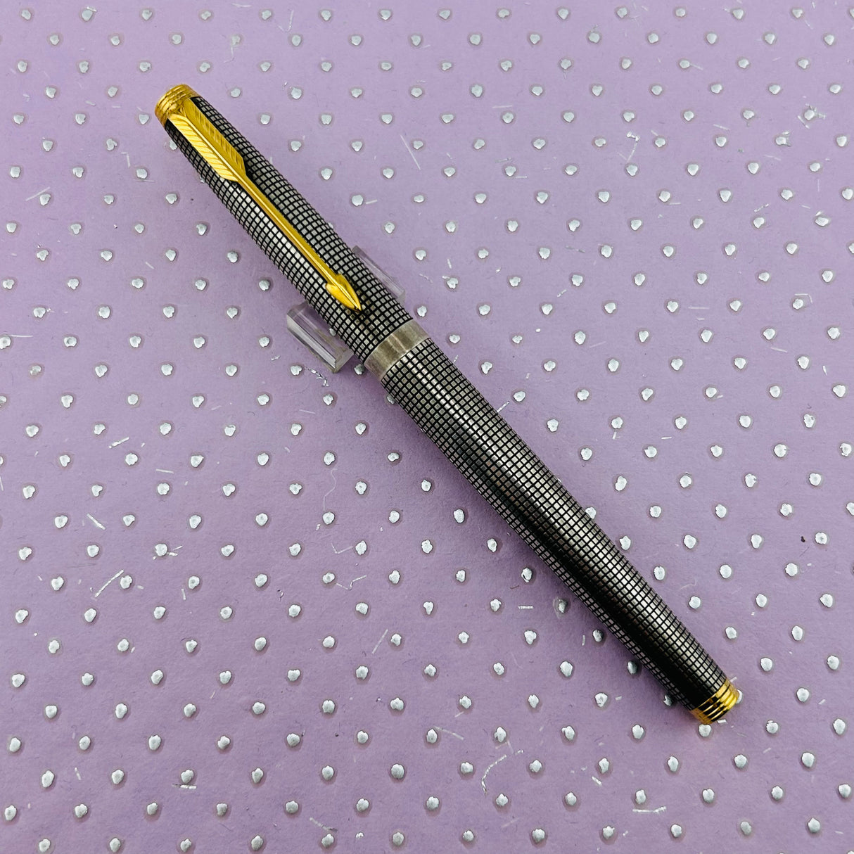 Parker 75 Sterling silver cisele - fountain Pen