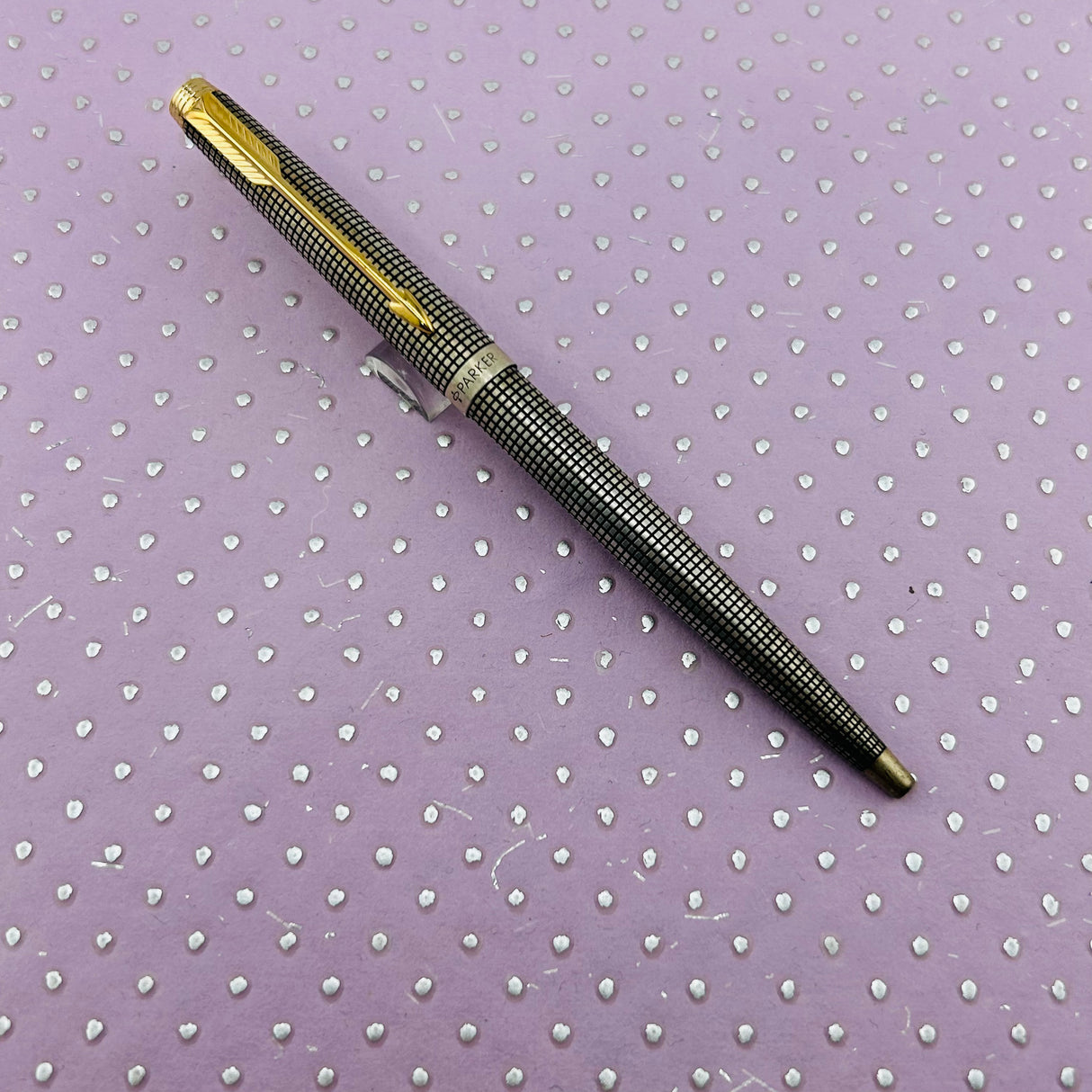 Parker 75 Sterling silver cisele - Ball Pen
