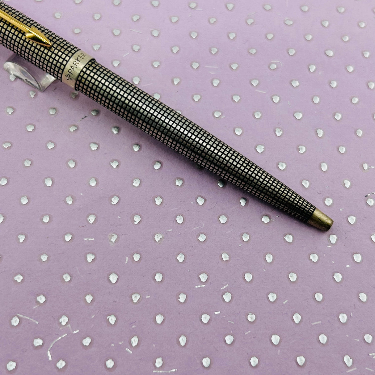 Parker 75 Sterling silver cisele - Ball Pen