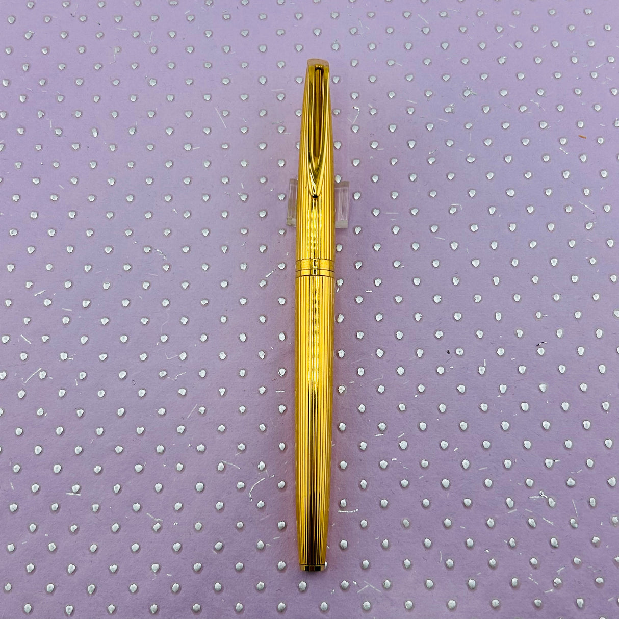Waterman CF Full gold Plated Fluted - fountain Pen
