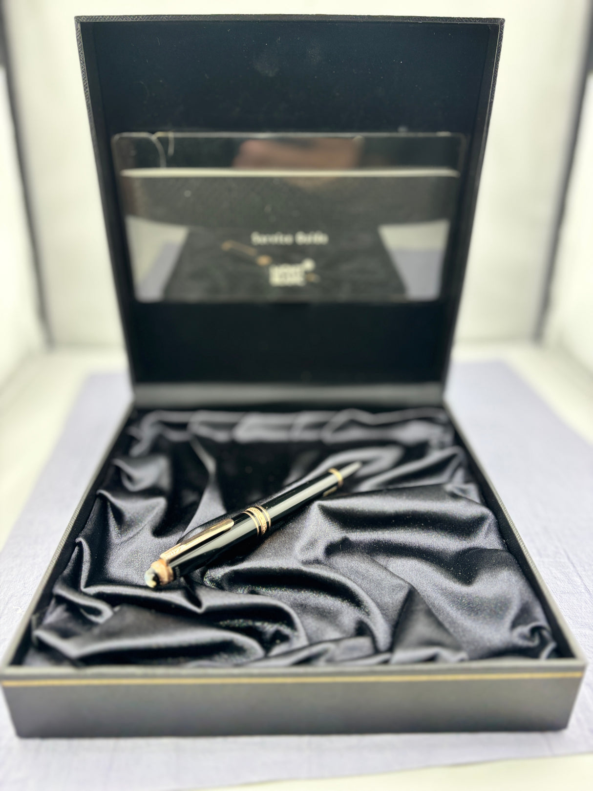 Montblanc Meisterstuck 75th Anniversary Mozart "1924" Limited Edition Fountain Pen - Medium 18kt Rose Gold Nib