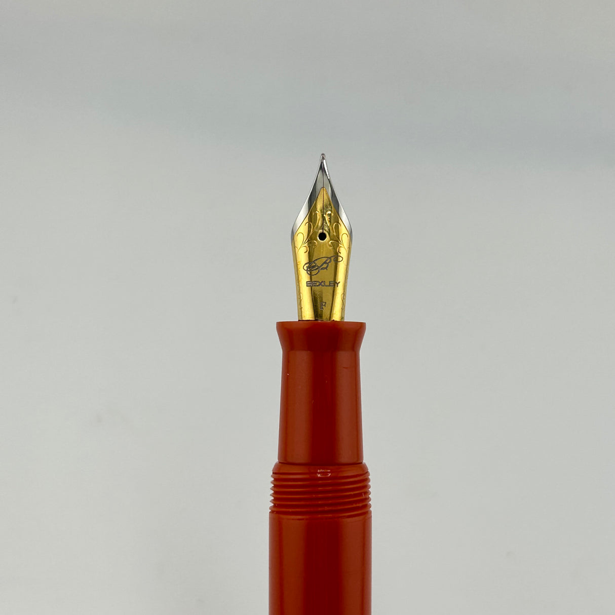 Bexley Orange Bexley gold trim - Fountain Pen