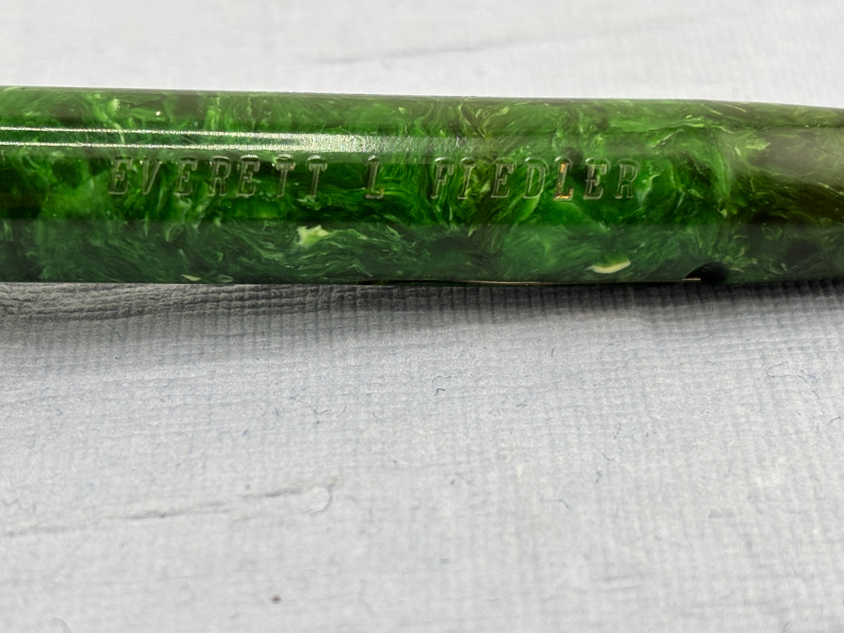 Sheaffer Flat Top Lifetime Oversize Green jade