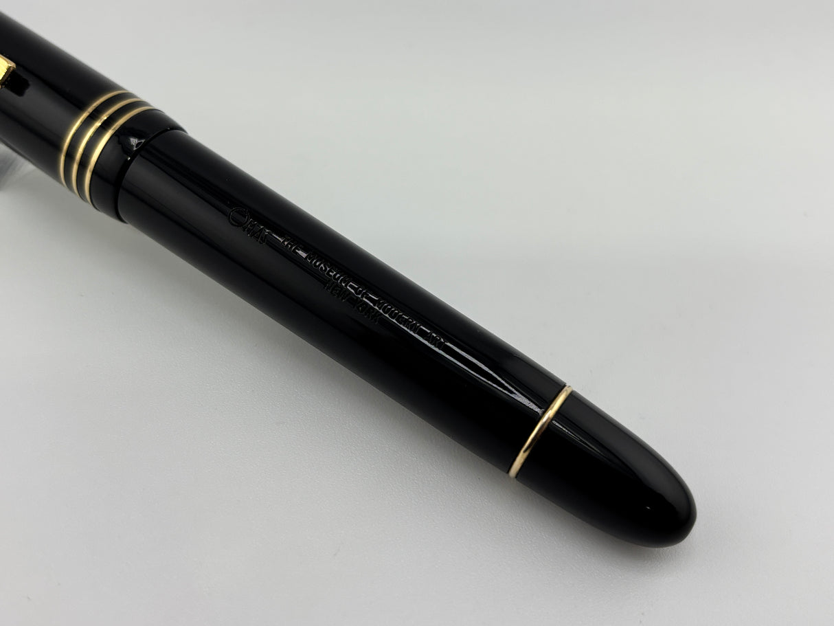 Omas ogiva Black Moma Museum of Modern Art New York - Roller Ball