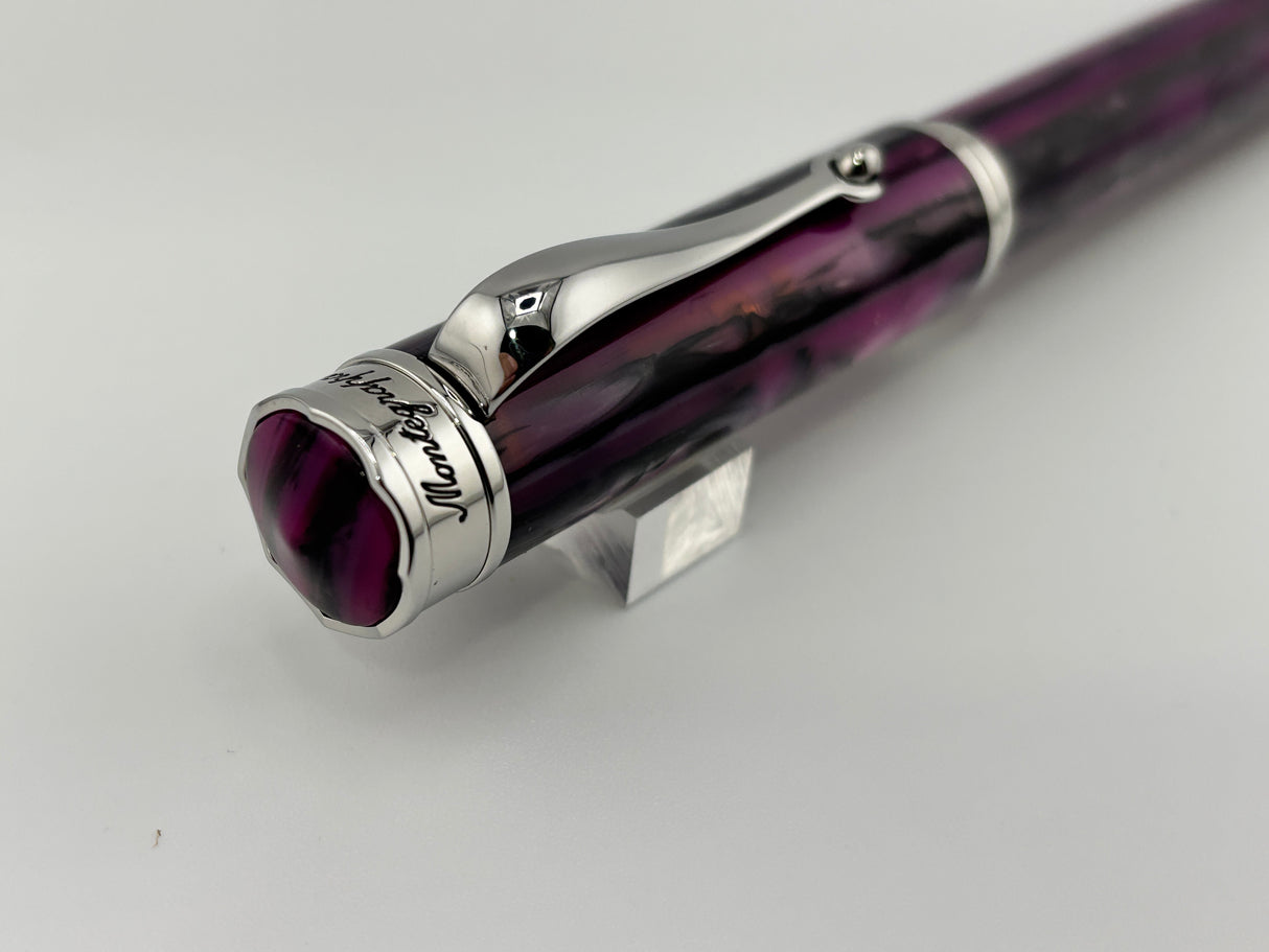 Montegrappa Ducale Murano Purple and Grey - Fountain Pen