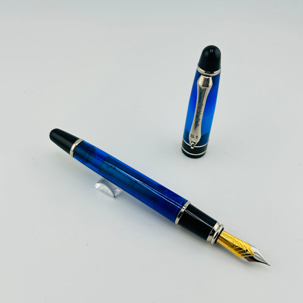 Retro 51 Blue Transparent - Fountain Pen