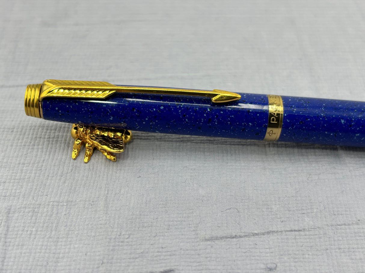 Parker 75 Chinese Lacquer Blue Lapis Lazuli - Fountain Pen