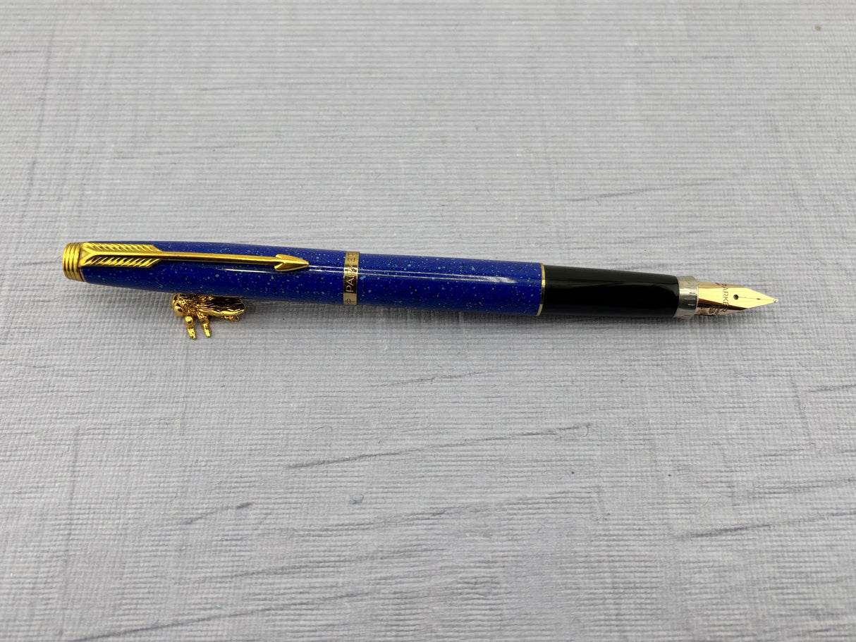 Parker 75 Chinese Lacquer Blue Lapis Lazuli - Fountain Pen