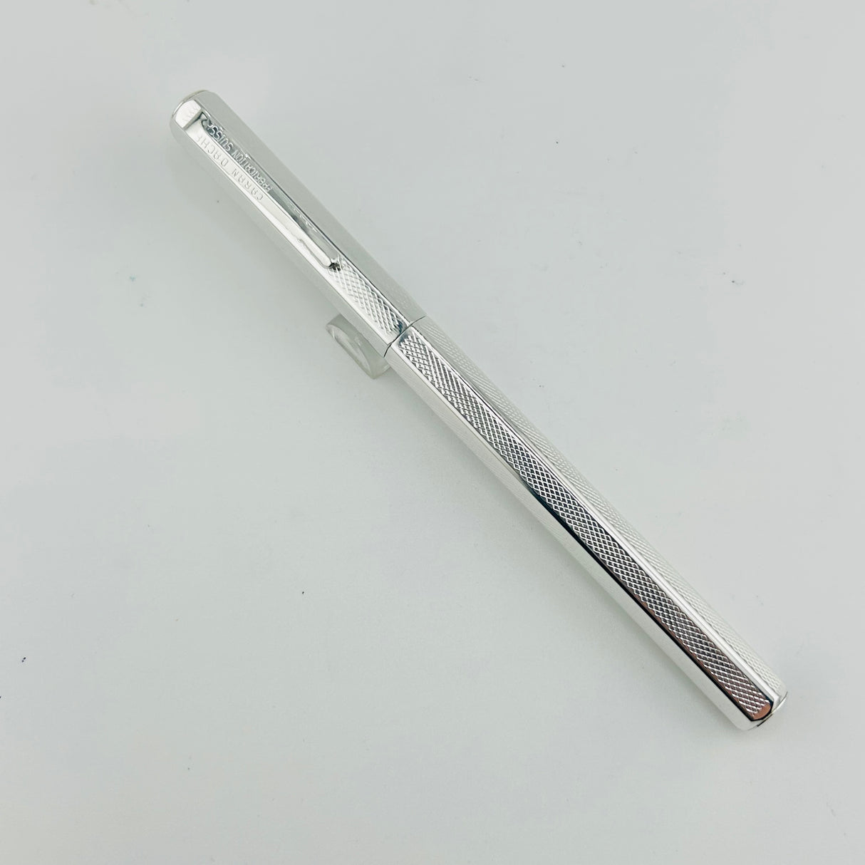 Caran d'Ache Ecridor silver gilloche - Rollerball