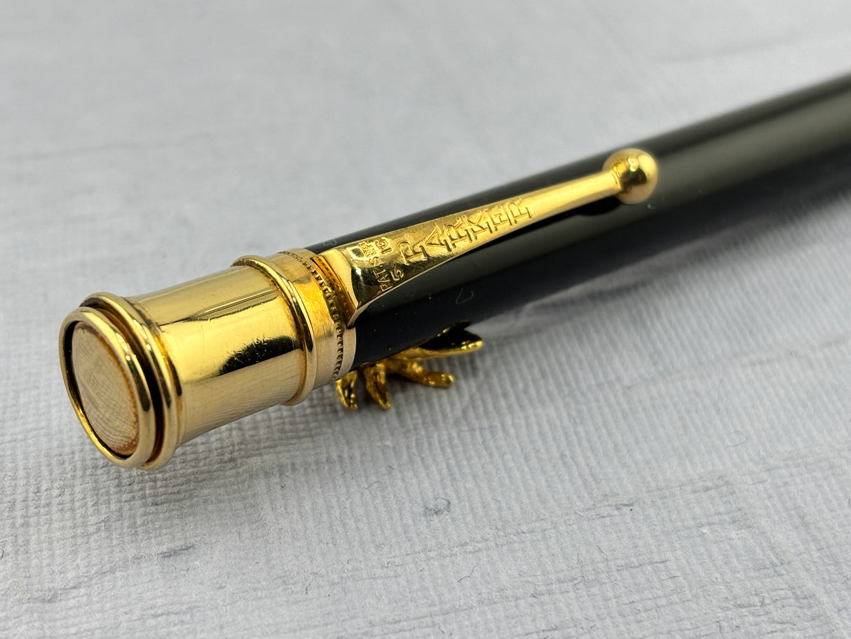 Parker Duofold Black Senior Larger Size - Mechanical Pencil