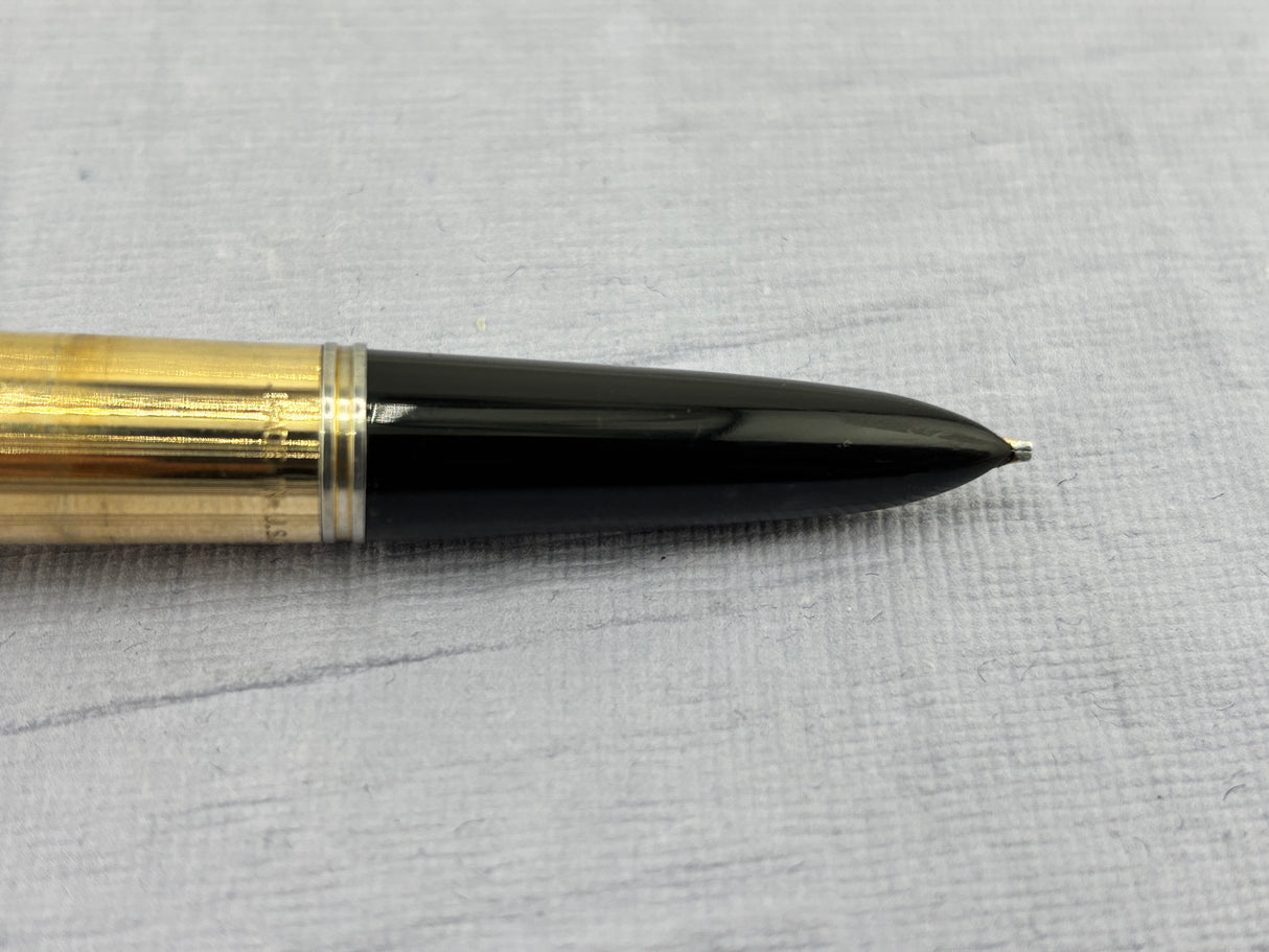 Parker 51 Full gold filled 14k - Great STUB nib - Fountain Pen