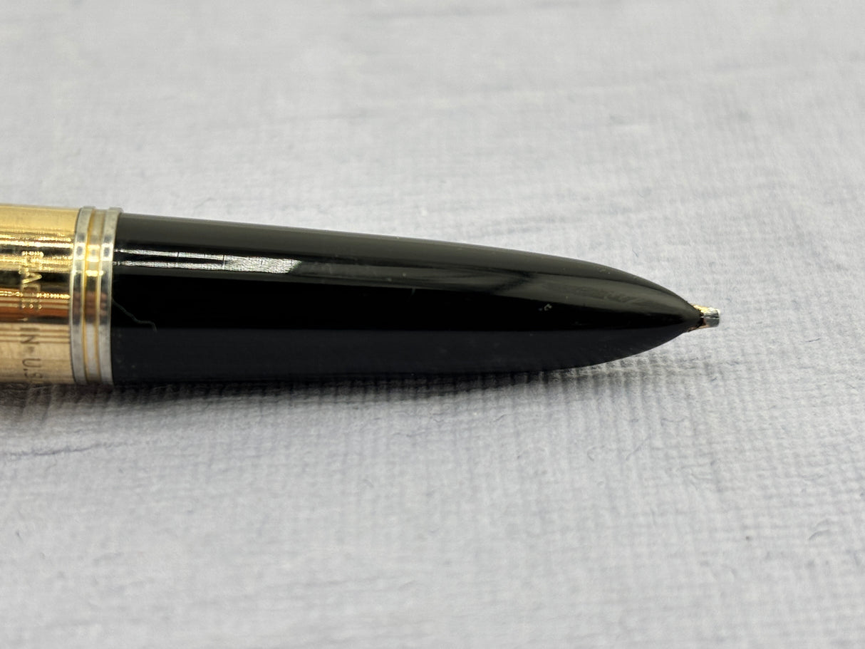 Parker 51 Full gold filled 14k - Great STUB nib - Fountain Pen
