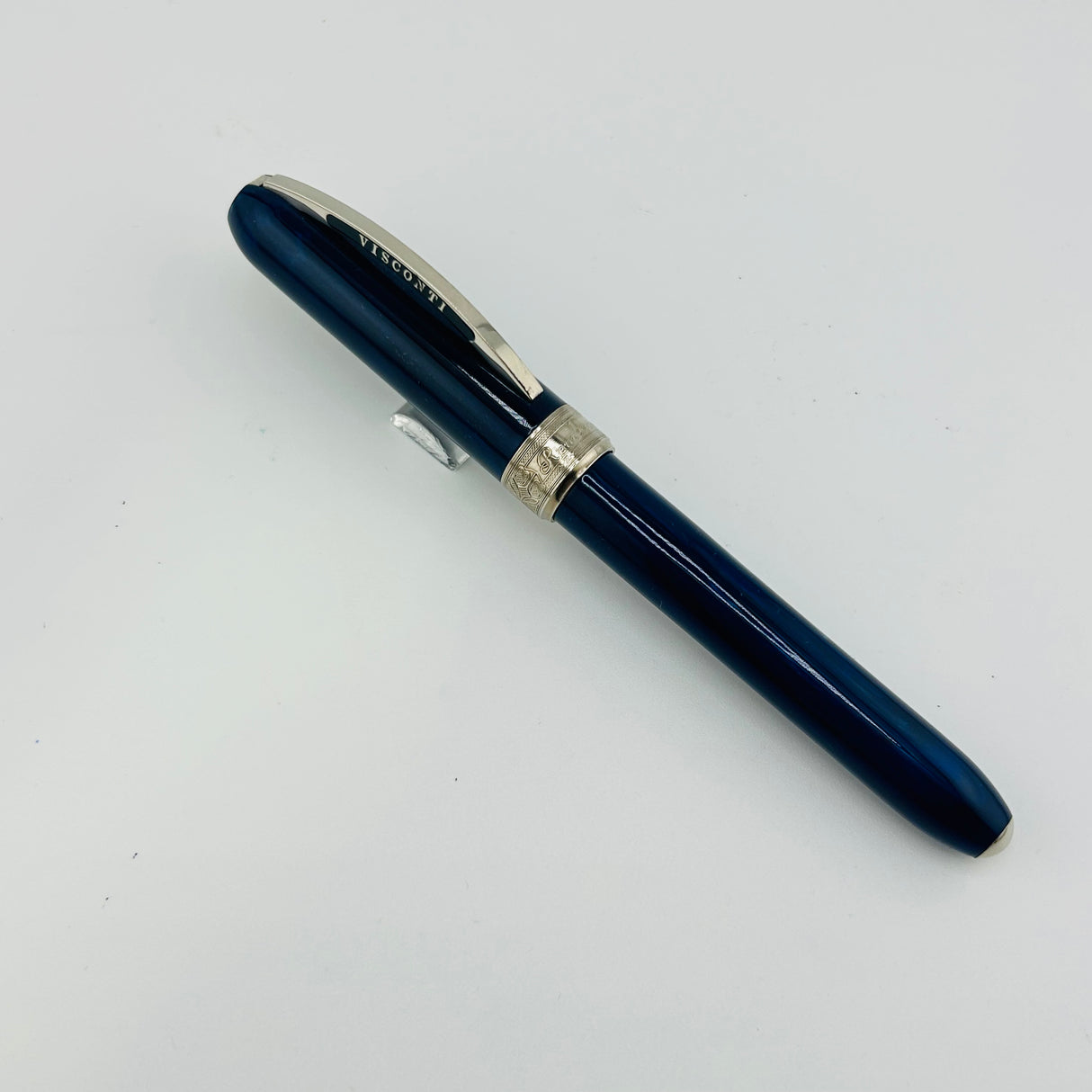 Visconti Rembrandt Blue silver trim - Roller ball