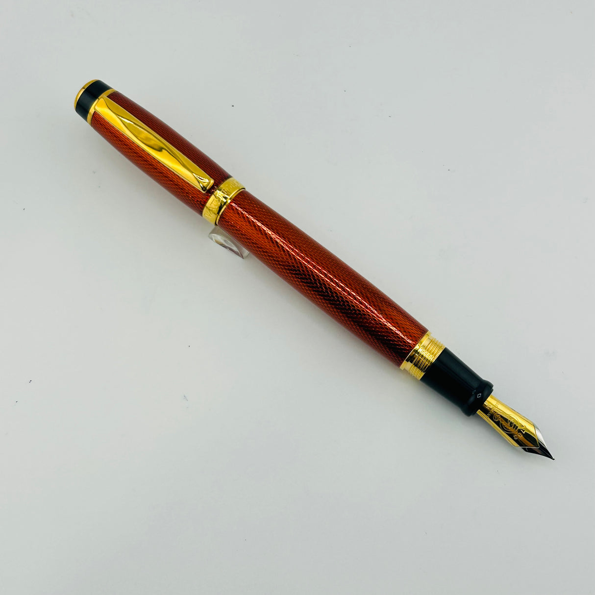 Waterford Kilbarry Red Guilloche - Fountain Pen