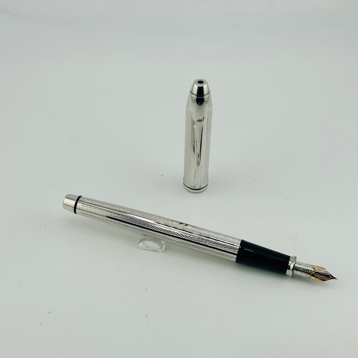 Cross Townsend full chrome chased circa 2005 - Fountain Pen