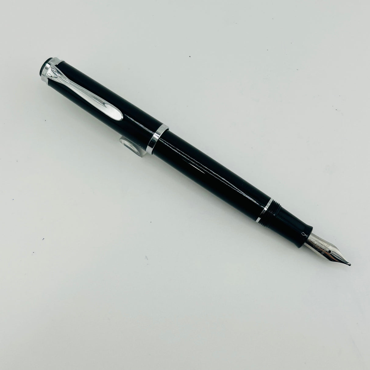 Pelikan P205 Black rhodium Trim- Fountain Pen