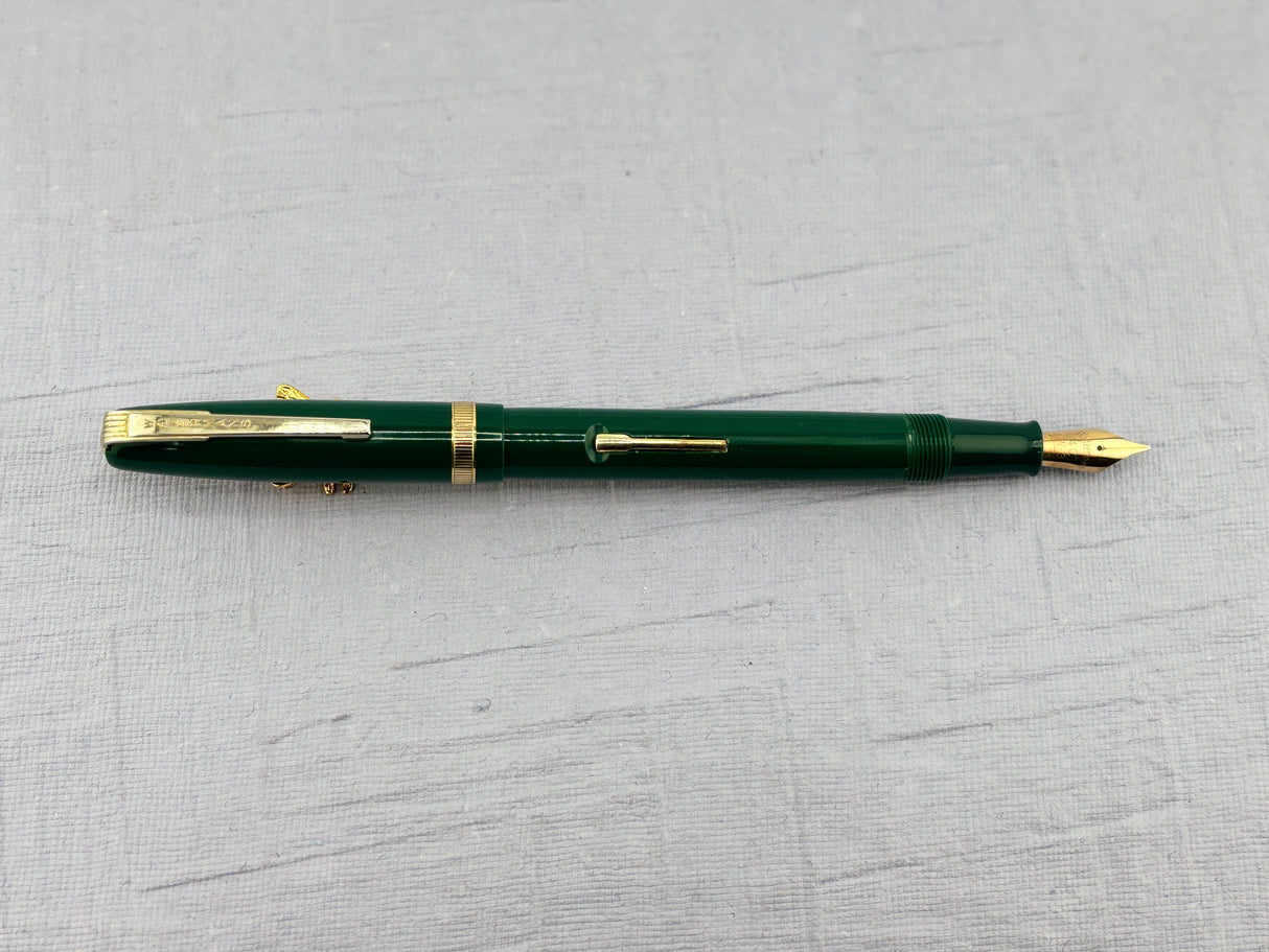Waterman England W3 Dark Green Fountain pen