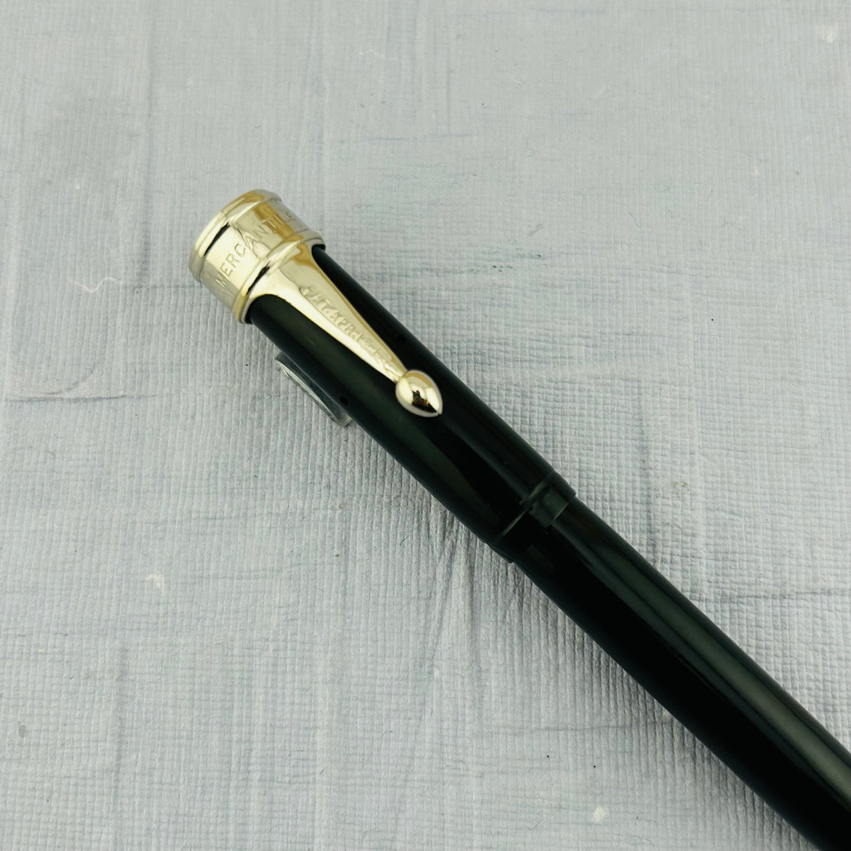 Waterman 12 PSF Black hard rubber Coin filler Circa 1915 - Fountain Pen
