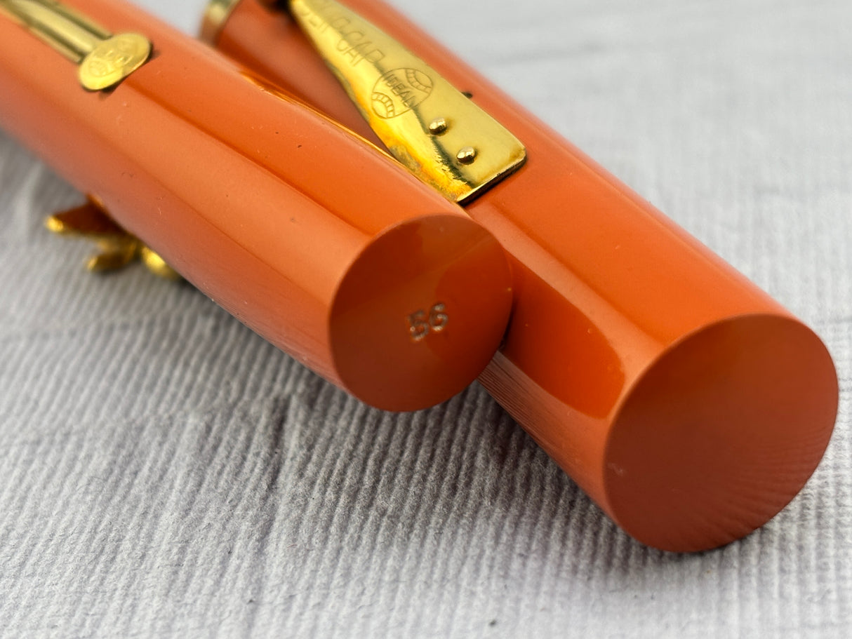 Waterman 56 Cardinal Red Hard Rubber - Photo speaks !!