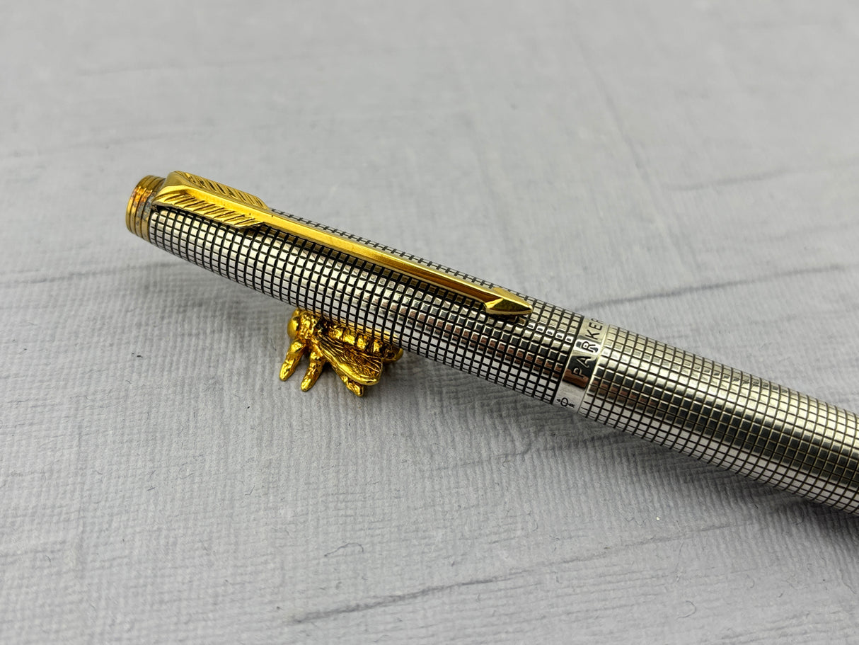 Parker 75 Sterling Silver 925 Extra Fine Nib 14K