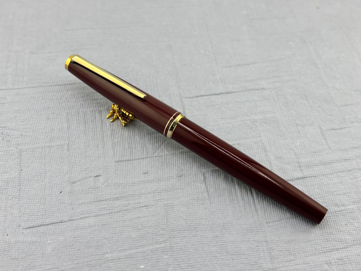 Montblanc Generation Classic Burgundy With Gold 14K-585 M Nib Fountain Pen