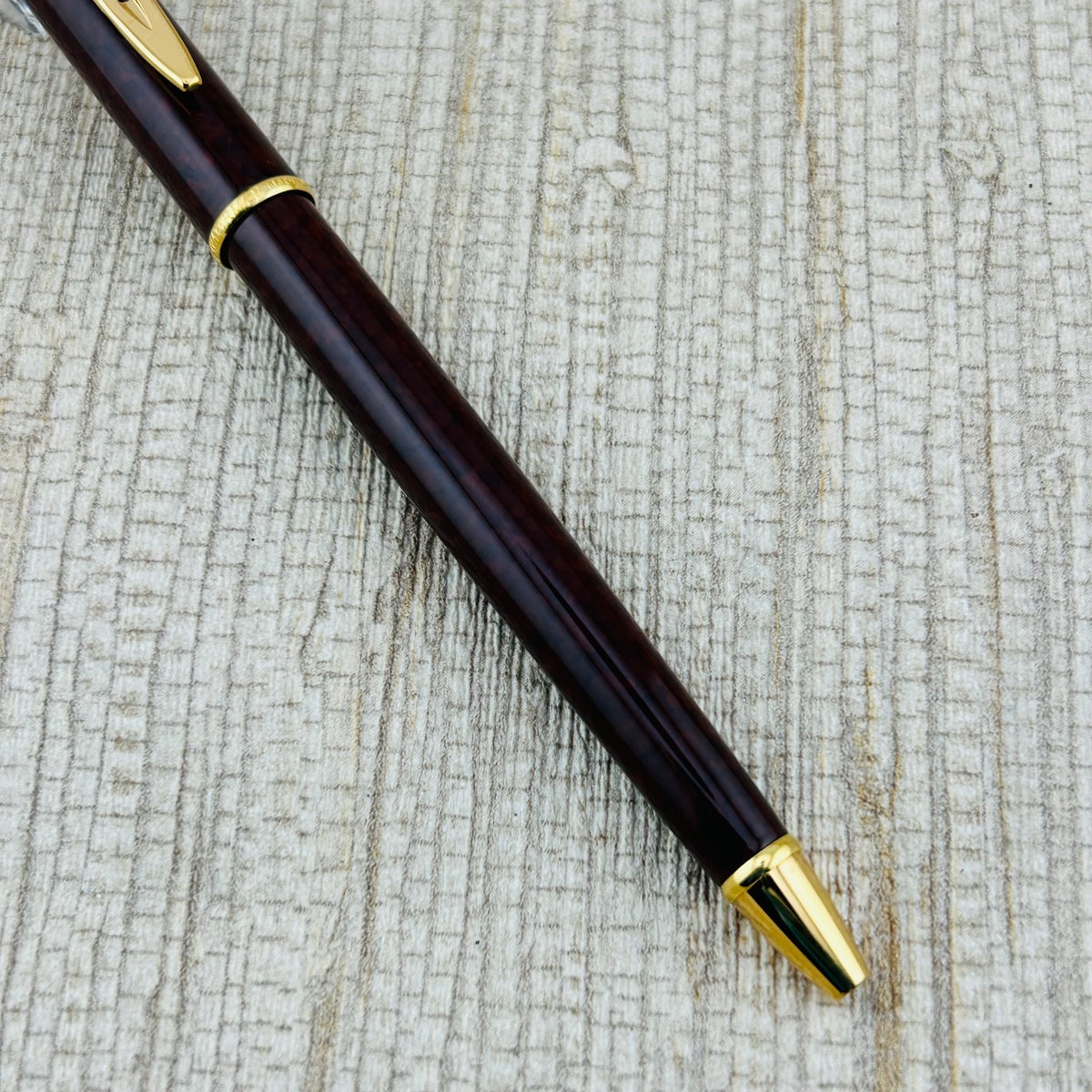 Waterman Executive Tortoise Lacquer Gold Trim - Ballpoint Pen